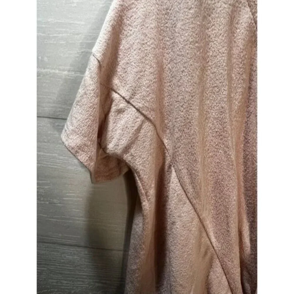 T-shirt Twist Hem Drop Shoulder Tee Small - Picture 4 of 5